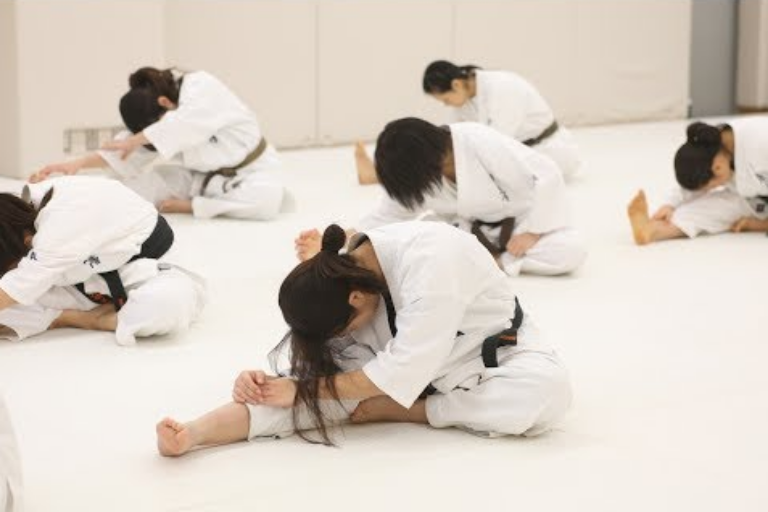 Image Showing Group of Kids Doing Their Training Exercises.