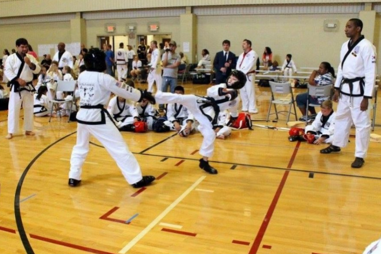 Image of A Martial Arts Training Hall.