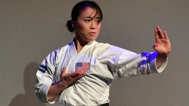 Sakura Kokumai - Female Karate Master.